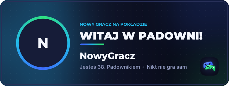 Karta powitalna