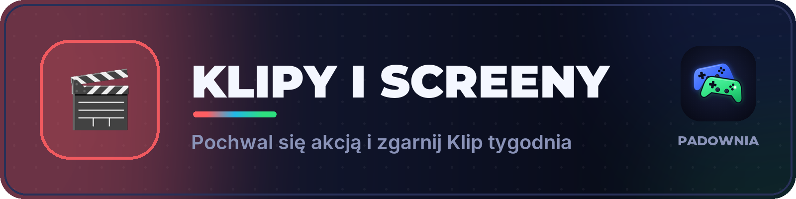 Klipy i screeny